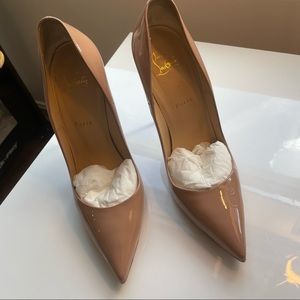 Authentic Christian Louboutin So Kate 120mm nude